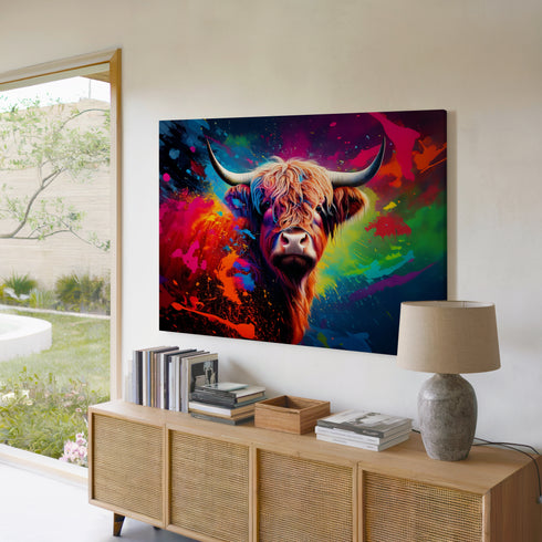 Daphnes Camouflage Art Canvas